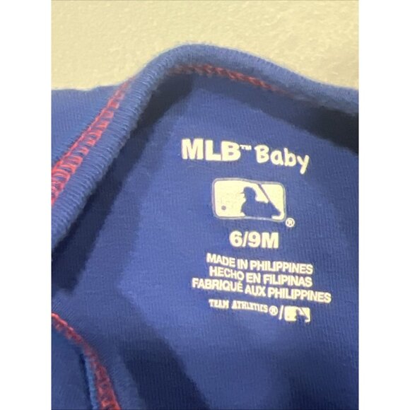 Chicago Cubs Infant Short Sleeved One Piece MLB Baseball Baby 6/9 Months - Picture 3 of 5